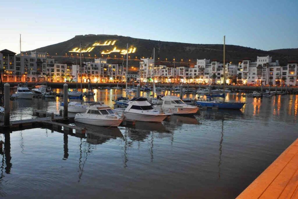 Marina Agadir - Luxury Pool View Apartment 2Bdr Eksteriør bilde